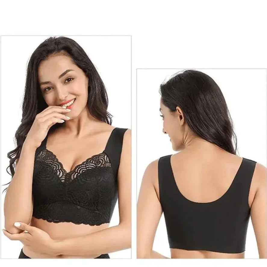 Kit de Sutiãs Modeladores Allure™ em Seda Gelada com Renda / Os Campeões em Conforto, Beleza e Sensualidade! - ModernLar