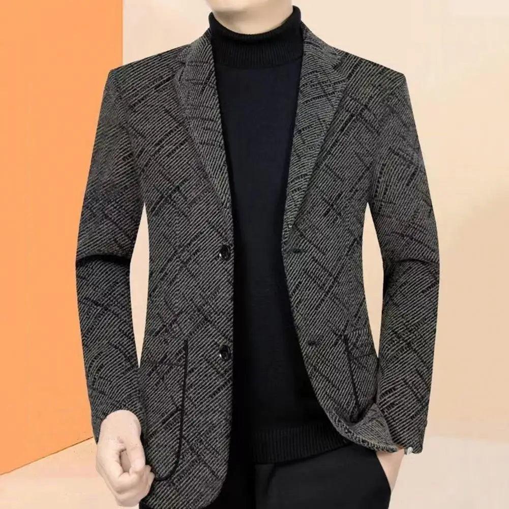 Blazer de Luxo Lancelot™ com Corte Ajustado / Elegância e Sofisticação Elevadas a um Novo Nível de Conforto e Estilo! - ModernLar