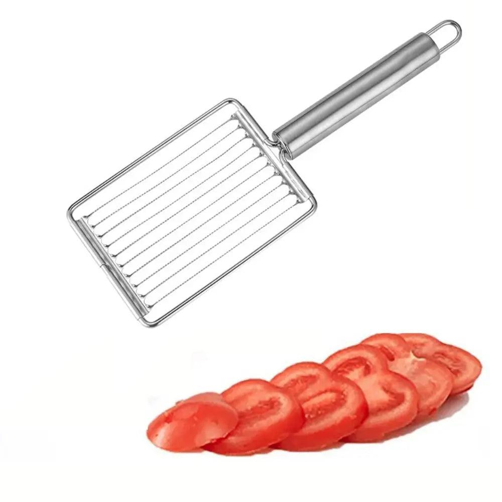 (Compre 1 e Leve 2) Fatiador de Legumes Modern Lar™ em Aço Inoxidável / Corte Perfeito e Precisão em Cada Fatiada!
