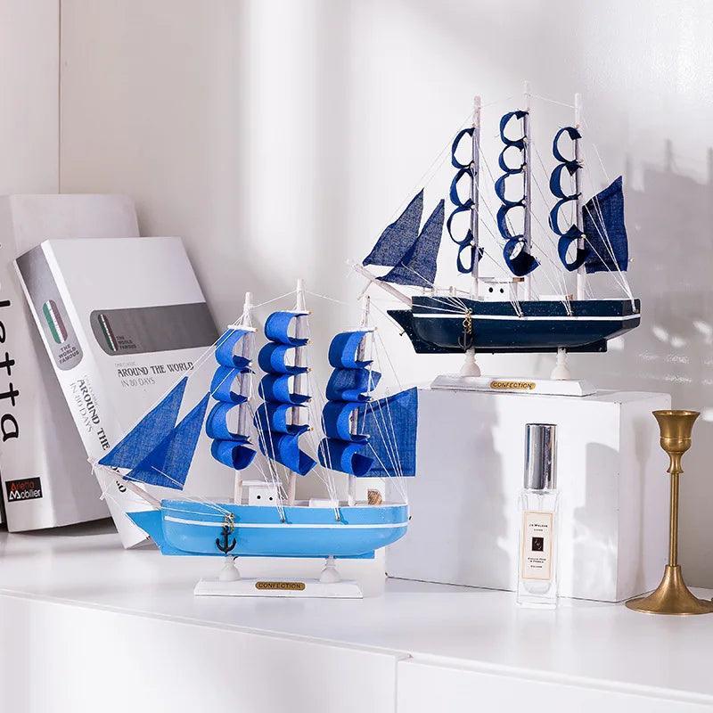 Barco Decorativo Veleiro - Orgulho Naval / A Opção Perfeita Para Decorar Qualquer Ambiente! - ModernLar