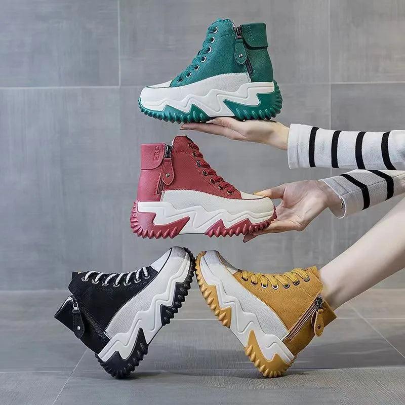 Tênis BridaConverse™ com Aumento de Altura / Elegância que te leva as Alturas! - ModernLar