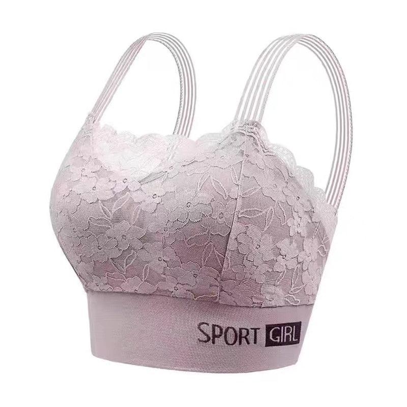(Super Promo: Compre 2, Leve 3) Sutiãs SportGirl Trabalhados em Renda / Os mais Sensuais e Funcionais Sutiãs Esportivos - ModernLar
