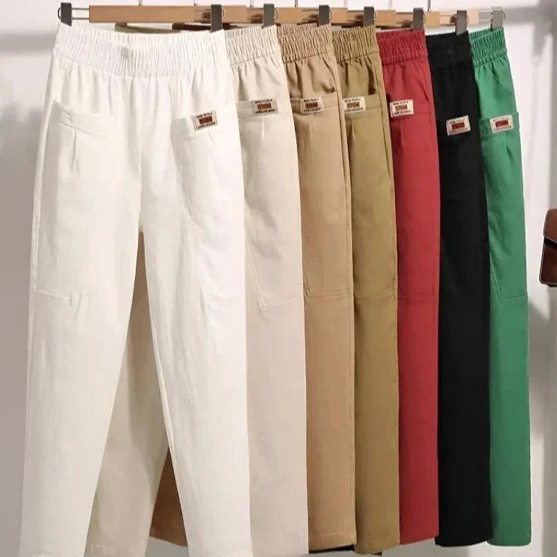 Calça Santini™ - Conforto Clássico / A Silhueta Perfeita em Sarja! - ModernLar