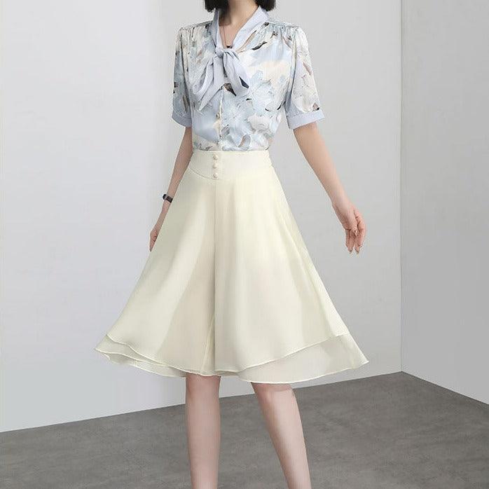 Shorts Nelly™ Super Soltinho com Dupla Camada em Chiffon / Impossível não se apaixonar por essa peça de roupa! - ModernLar