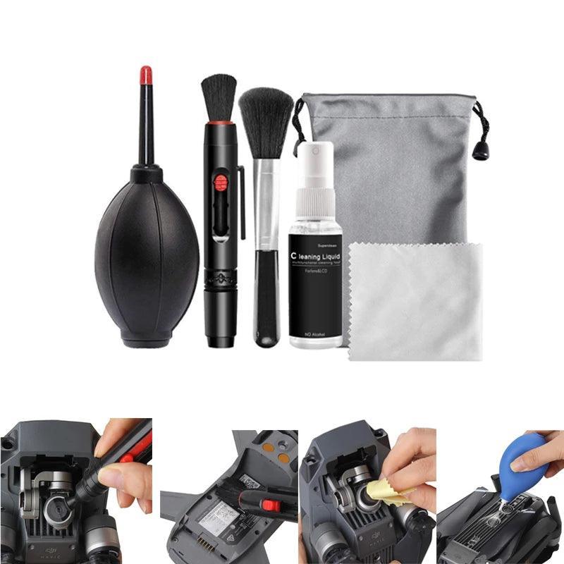 Kit de Limpeza para Drone Modern Lar™/ Mantenha seu Drone sempre Intacto!