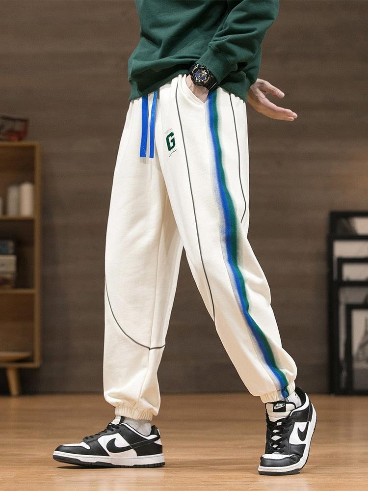 Calça Jogger Masculina Plus Size Bordada em Algodão - GStreet / Estilo e conforto em uma só calça! - ModernLar