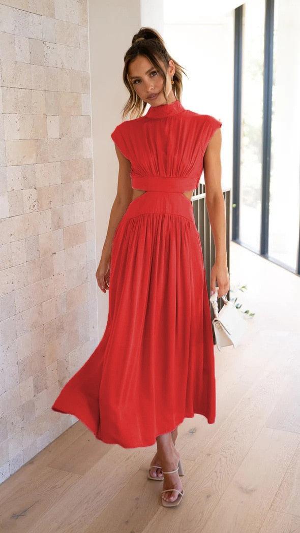 Vestido Dominique estilo 2 em 1 Cropped + Saia / O Mais Sútil, Confortável e Elegante! - ModernLar