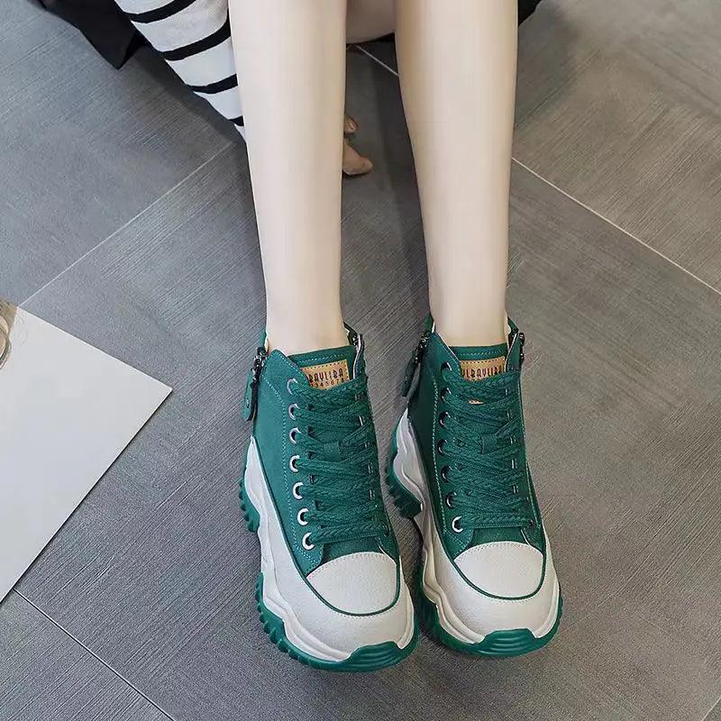 Tênis BridaConverse™ com Aumento de Altura / Elegância que te leva as Alturas! - ModernLar