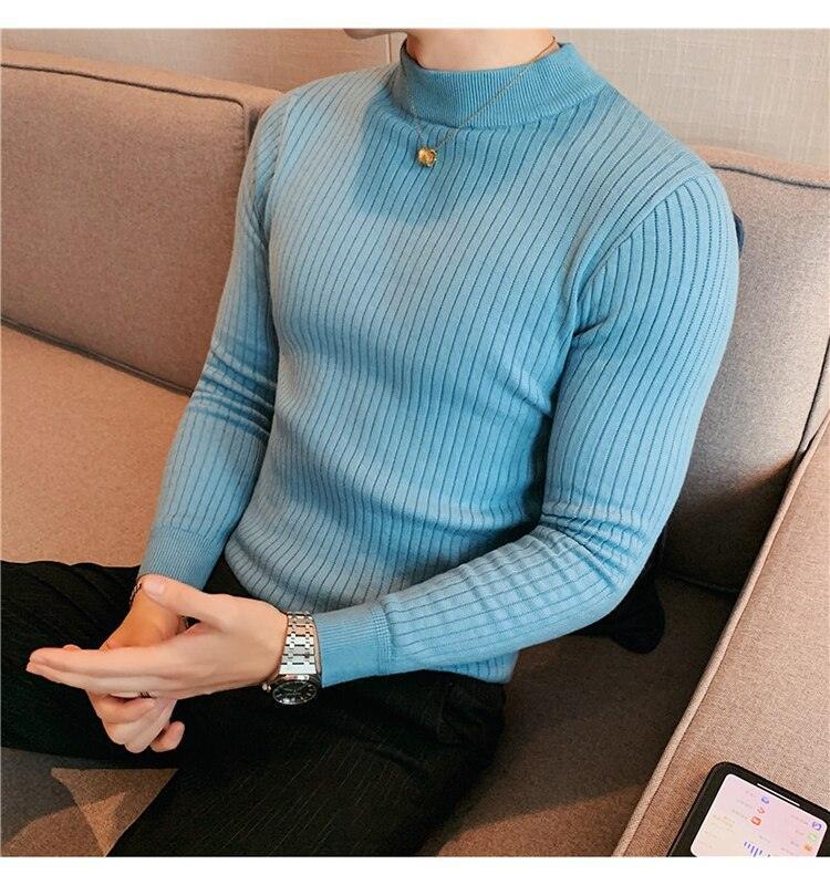 Suéter Masculino em Lã - ComfortBlend / A Melhor Opção para te Manter Aquecido em todas as Ocasiões! - ModernLar