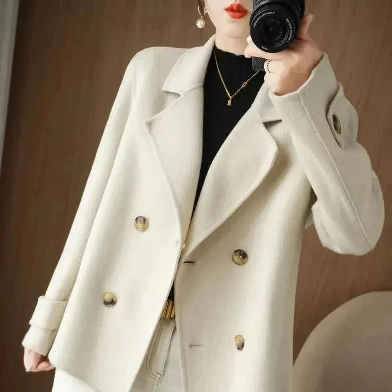 Casaco Agnès™ Tendência Paris 2024 / O mais Chique do Outono Inverno Europeu! - ModernLar