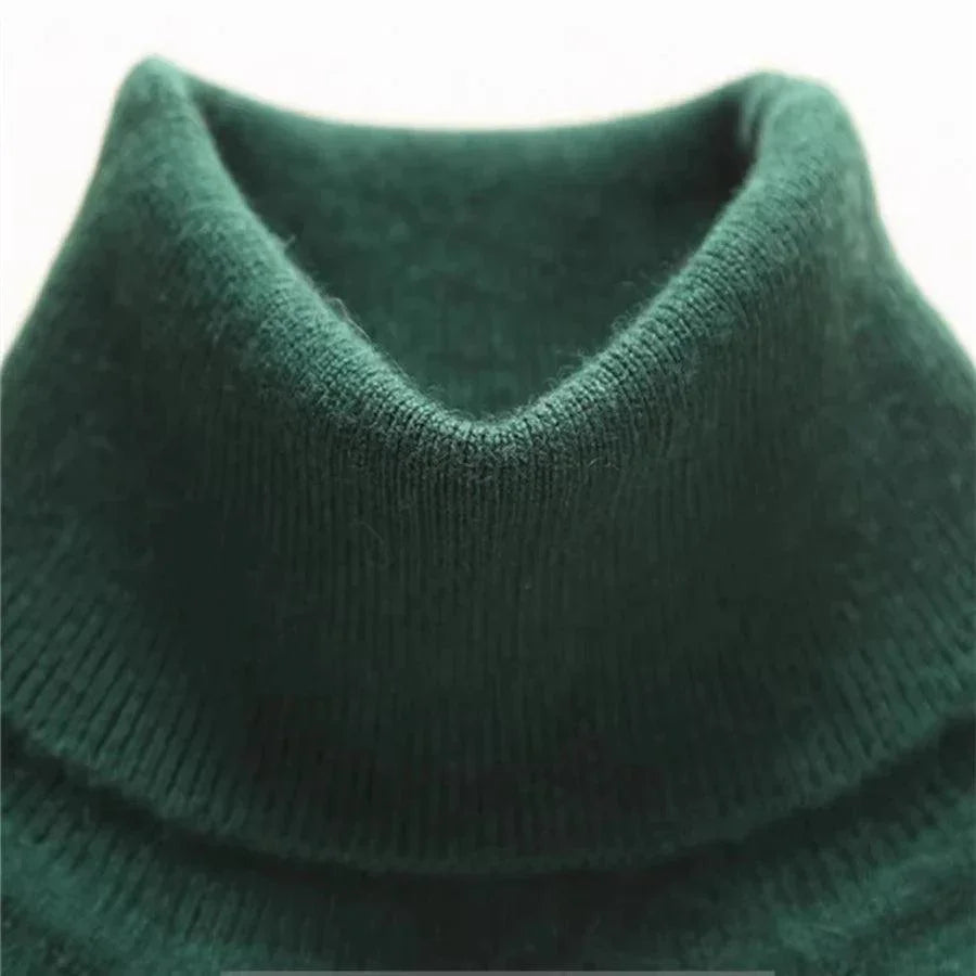 Suéter Premium Patagônia™ com Gola Alta / Elegância e Conforto com Toque de Cashmere! - ModernLar