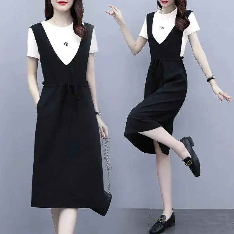 Vestido Macacão Benê em Malha Flexível – Elegância Confortável para o Cotidiano! - ModernLar