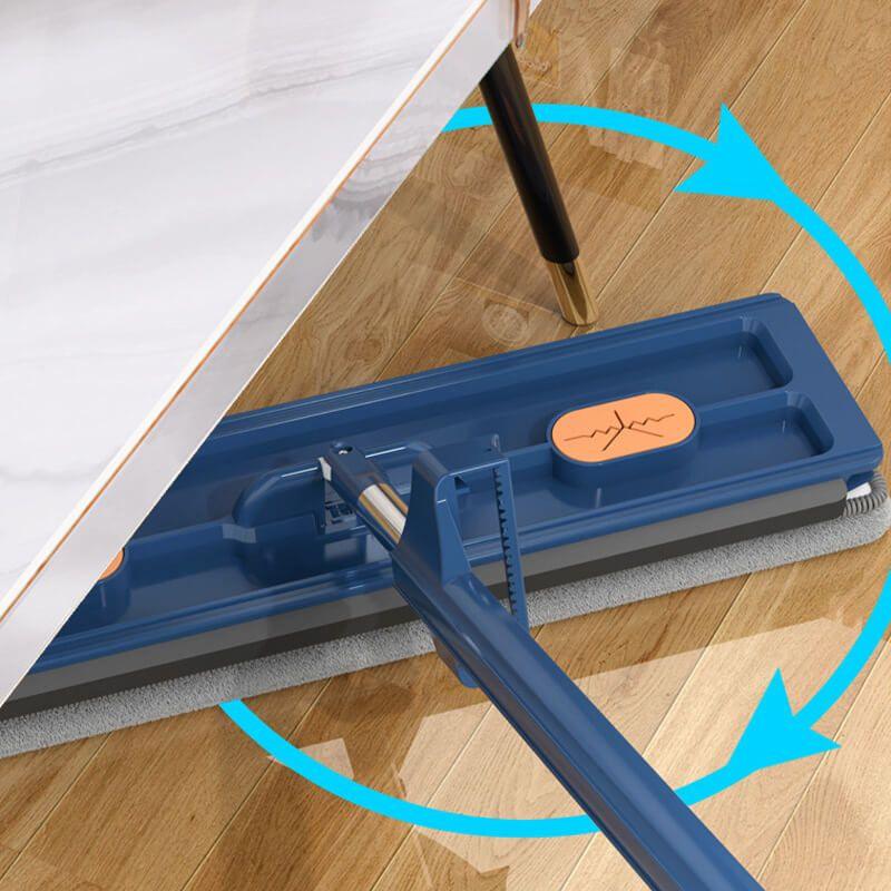 Rodo Mop em Microfibra Para Limpeza Úmida e Seca - GlideMop / Manter Seus Ambientes limpos Nunca foi Tão Facil!! - ModernLar