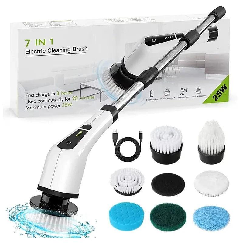 Escova Elétrica PowerBrush™ - Agilidade Máxima / Limpeza Profunda com Conforto! - ModernLar