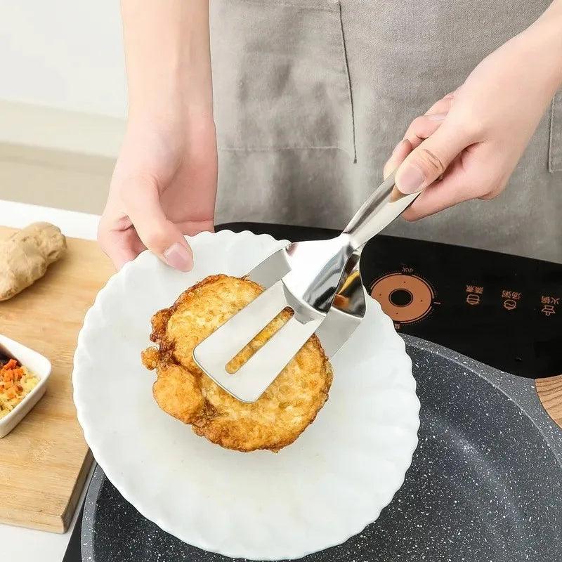 ( Compre 1 e Leve 2) Espátula Multiuso UniChef™ em Aço Inoxidável / A Versatilidade que Eleva Cada Receita! - ModernLar