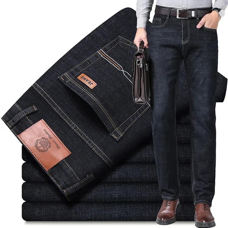 Calça Jeans Masculina Legacy™ com Elastano Premium / O Jeans que Une Elegância, Elasticidade e Liberdade Total de Movimento
