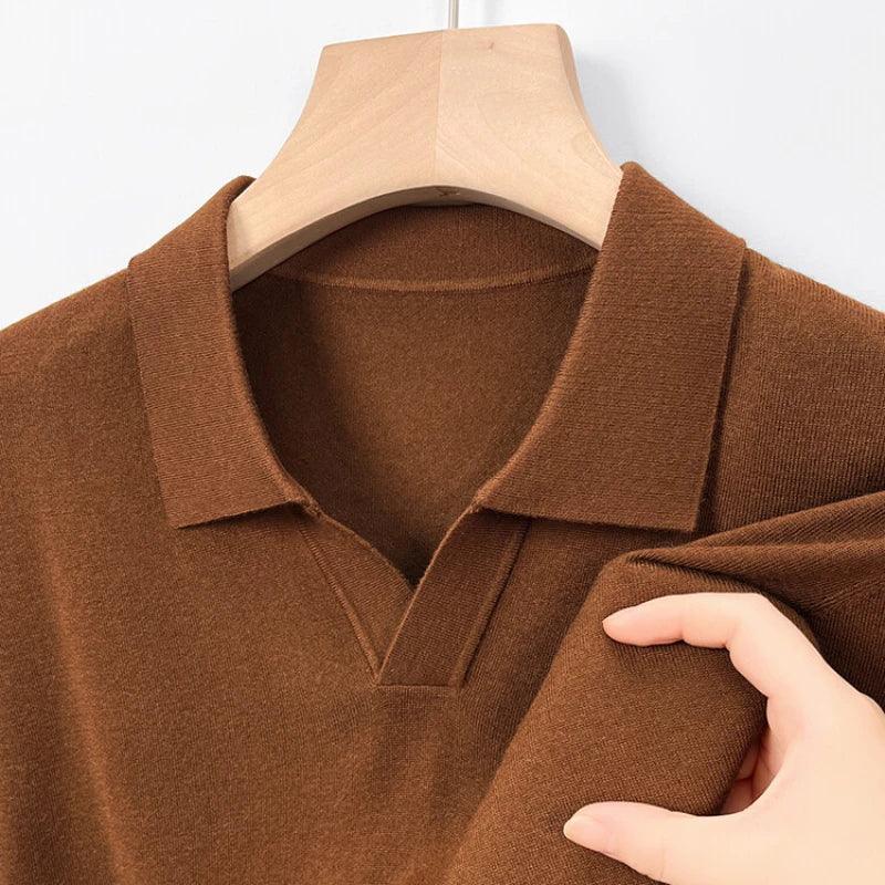 Polo Manga Longa Brentwood™ com Acabamento Premium e Design Old Money / Essência Clássica com Modernidade e Confort!