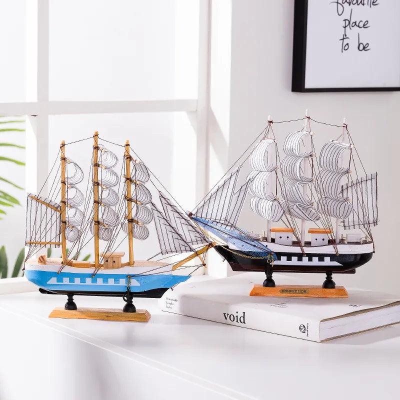 Barco Decorativo Veleiro - Orgulho Naval / A Opção Perfeita Para Decorar Qualquer Ambiente! - ModernLar