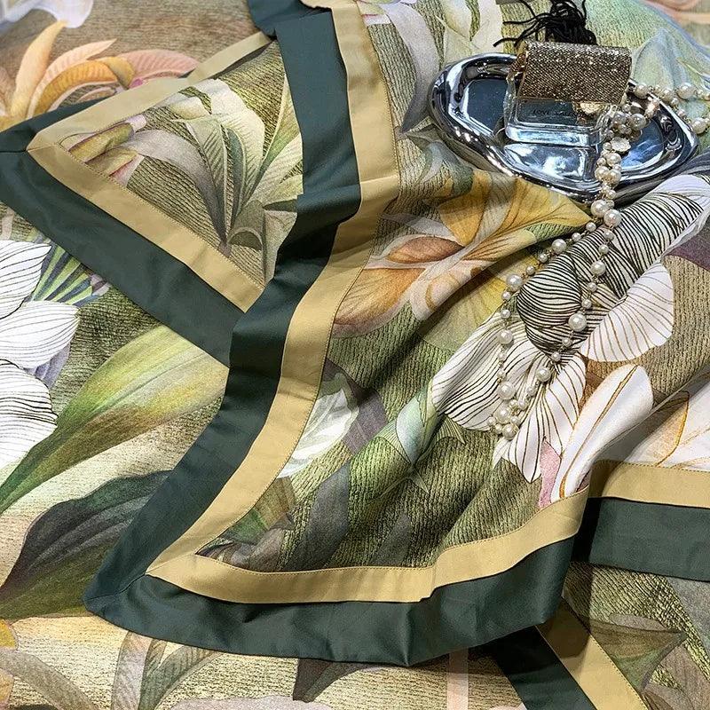 Jogo de Cama Gaia em Algodão Egípcio - Conforto Supremo e Elegância em Tons Terrosos! - ModernLar