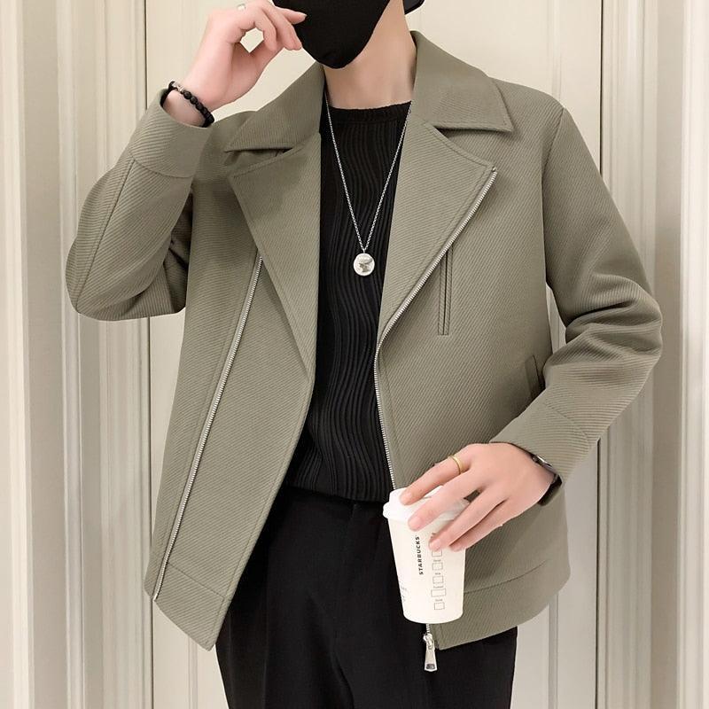 Casaco Masculino Ultra Refinado - Elite Fashion / O Casaco que Exala Prestígio e Bom Gosto! - ModernLar