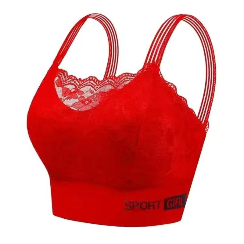 (Super Promo: Compre 2, Leve 3) Sutiãs SportGirl Trabalhados em Renda / Os mais Sensuais e Funcionais Sutiãs Esportivos - ModernLar