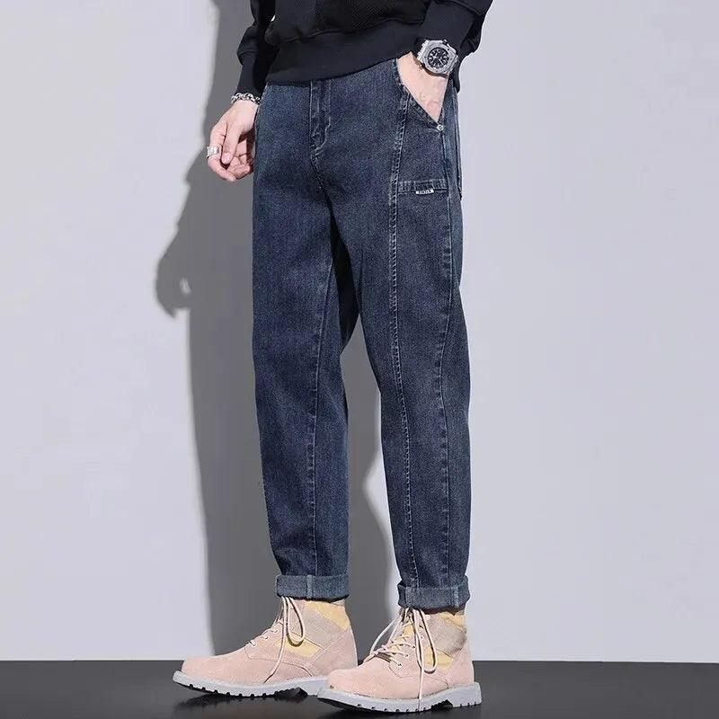 Calça Jeans Vittorio™ Luxo Casual - Estilo e Versatilidade Para o Homem Moderno! - ModernLar