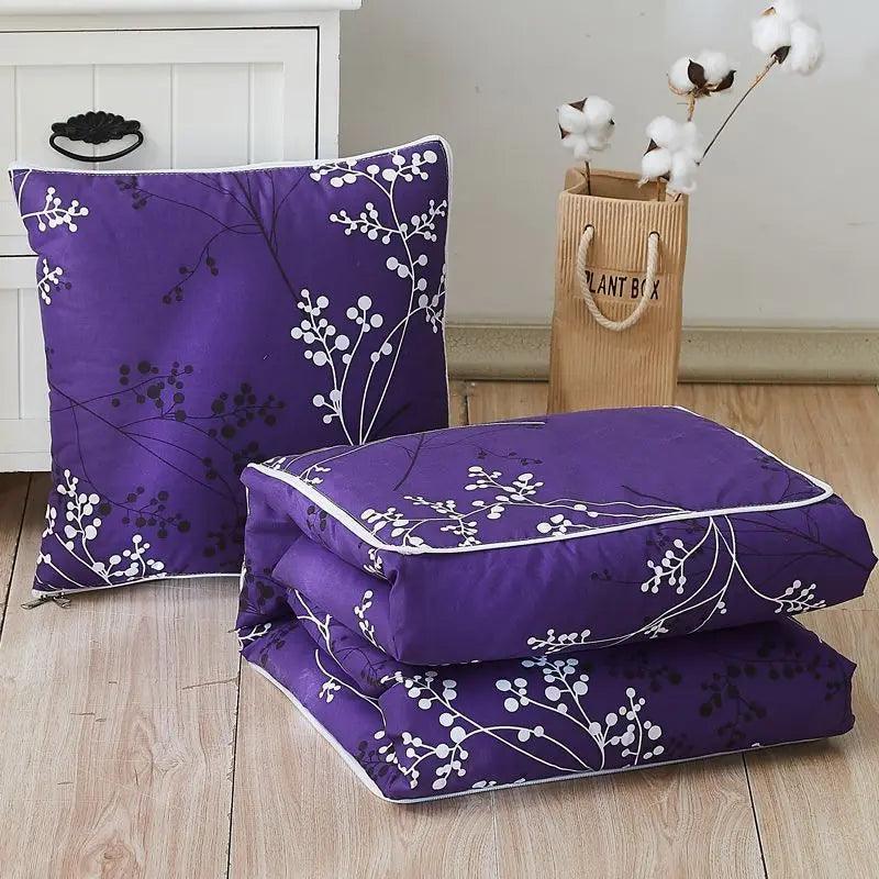 Almofada Cobertor DoceSonho™ Modelo 2 em 1 Super Aconchegante / A Melhor Noite de Sono em Todas as Estações! - ModernLar