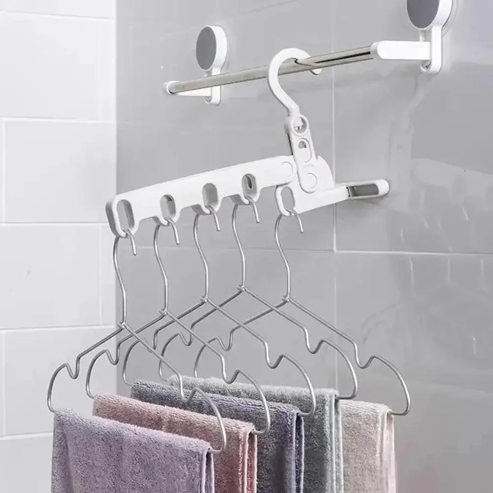 Kit com 4 Porta Cabides Móveis Modern Lar™ / Um Item Indispensável na Mala de Qualquer Viajante!! - ModernLar