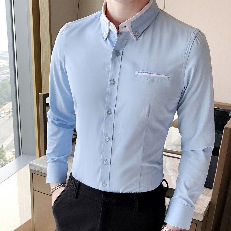 Camisa Social Manga Longa - FormalElite / A Sua Melhor Opção Quando o Assunto é Formalidade! - ModernLar