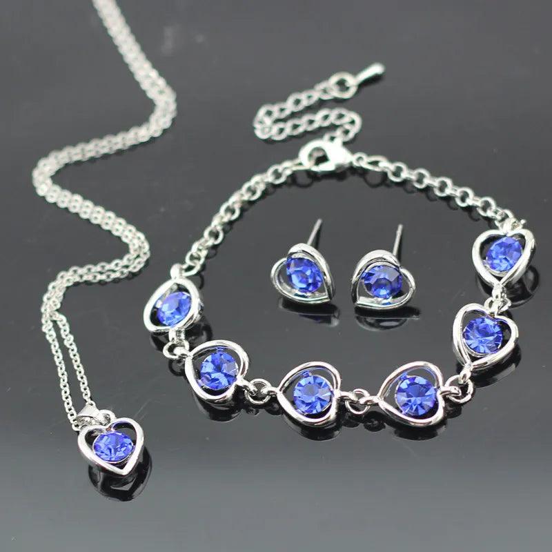 Conjunto Coração do Oceano/ A Escolha Ideal para Revelar sua Elegância e Sofisticação em Qualquer Evento! - ModernLar