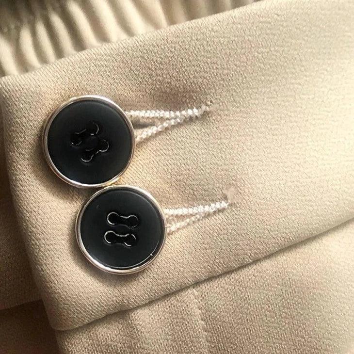 Calças Signature Tailor™ com Estilo Alfaiataria / Elegância Clássica e Cintura Alta - ModernLar