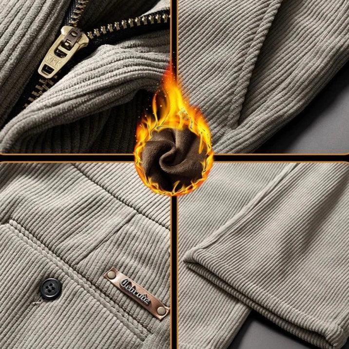 Calça Masculina Sanford™ com Interior em Veludo / A Escolha Perfeita para Manter-se Confortável e Aquecido! - ModernLar