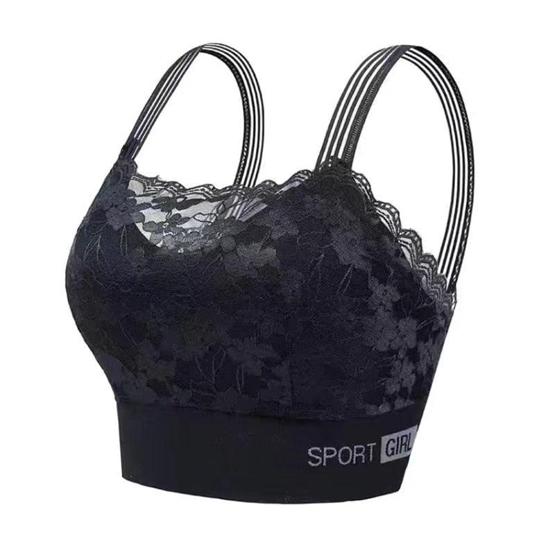 (Super Promo: Compre 2, Leve 3) Sutiãs SportGirl Trabalhados em Renda / Os mais Sensuais e Funcionais Sutiãs Esportivos - ModernLar