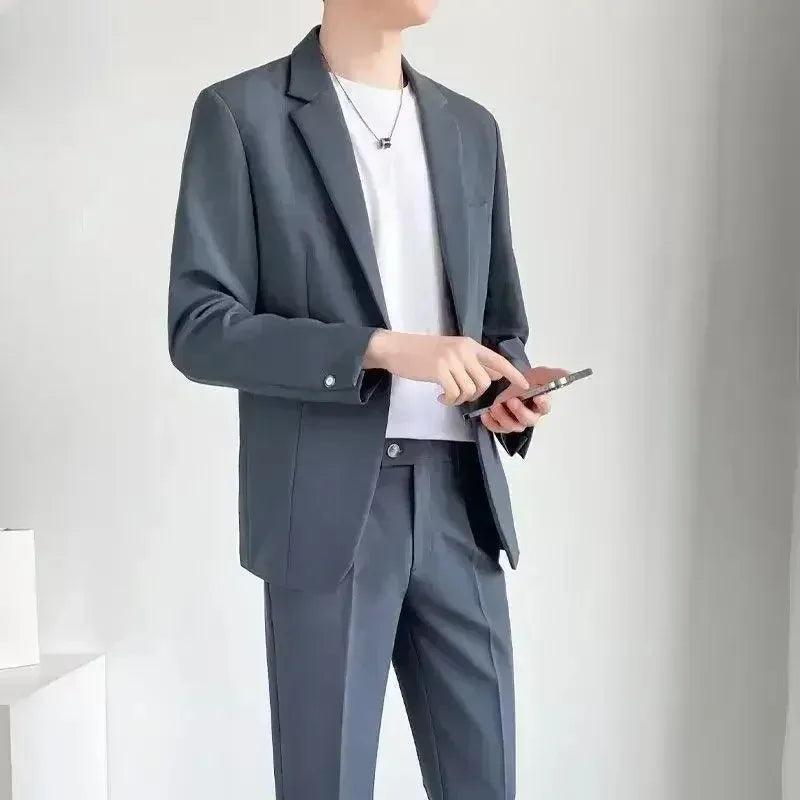Novo Terno Casual Luxe™ - Luxo e Conforto no Terno Esporte Fino do Homem Atual - ModernLar