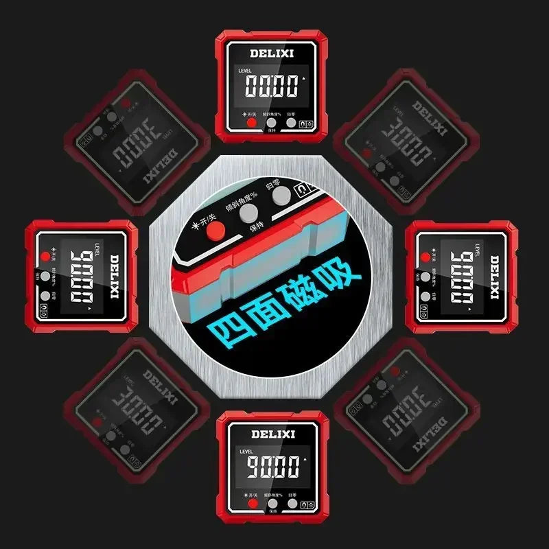 Nivelador a Laser Bilateral Modern Lar™ com Ímãs Superpotentes / Precisão Absoluta em Suas Mediçōes!