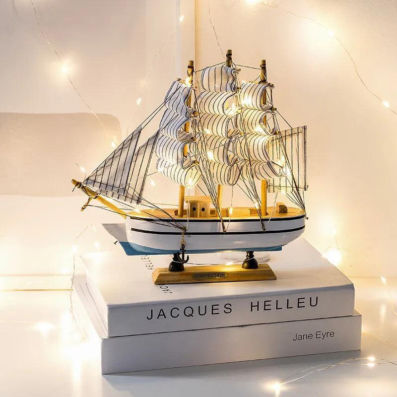 Barco Decorativo Veleiro - Orgulho Naval / A Opção Perfeita Para Decorar Qualquer Ambiente! - ModernLar