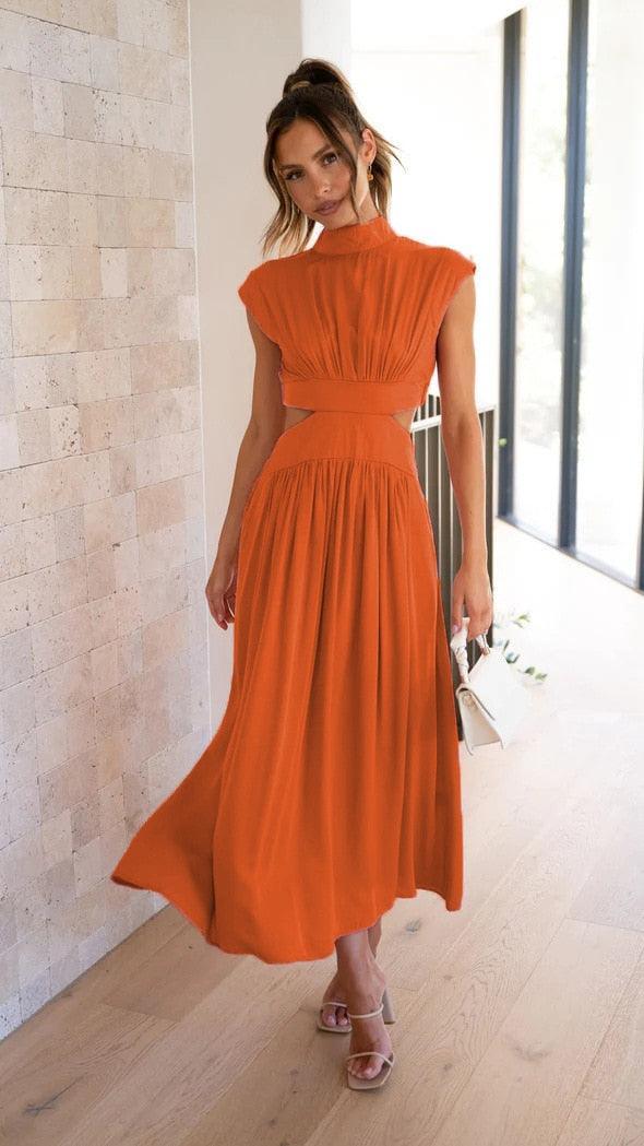 Vestido Dominique estilo 2 em 1 Cropped + Saia / O Mais Sútil, Confortável e Elegante! - ModernLar