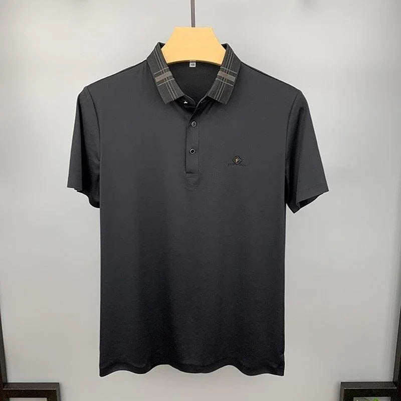 Polo Premium de Alto Padrão em Seda Gelo - Frank / Renomada no Mercado Internacional Agora Também Disponivel em Suas Mãos! - ModernLar