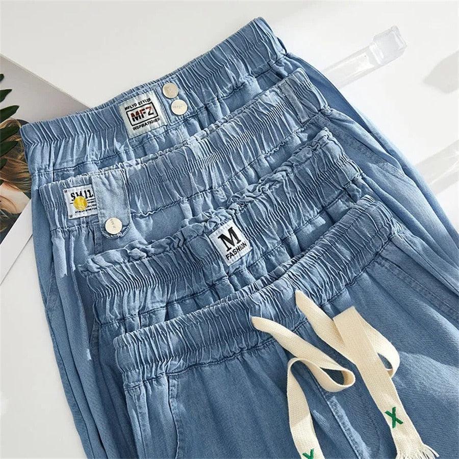 Calça Feminina em Seda Gelo - Denim Envy / O Segredo para Arrasar em Qualquer Ocasião! - ModernLar