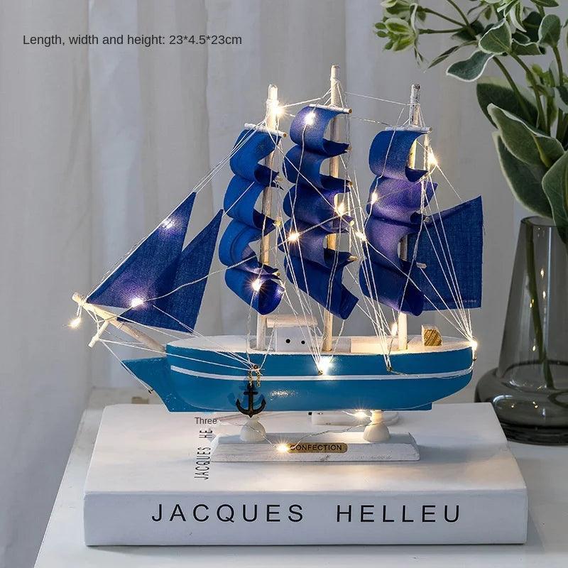 Barco Decorativo Veleiro - Orgulho Naval / A Opção Perfeita Para Decorar Qualquer Ambiente! - ModernLar