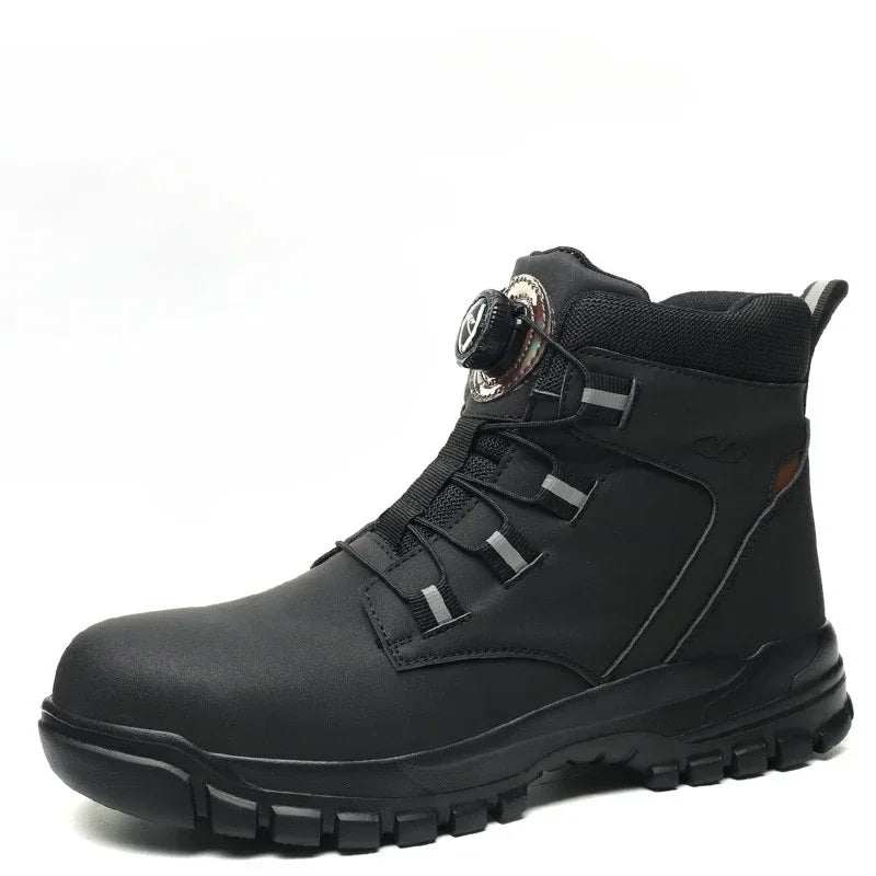 Coturno American Bunker™ Impermeável com Estrutura Antichoque / Estilo Militar, Conforto Tático e Proteção Indestrutível!