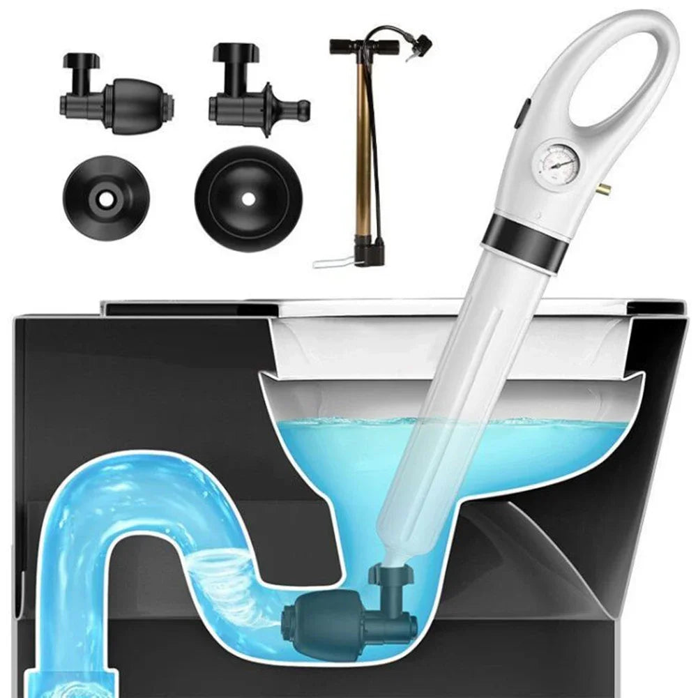 Desentupidor de Alta Pressão PowerFlush™ com Manômetro / Eficiência Máxima para Desobstrução Instantânea!
