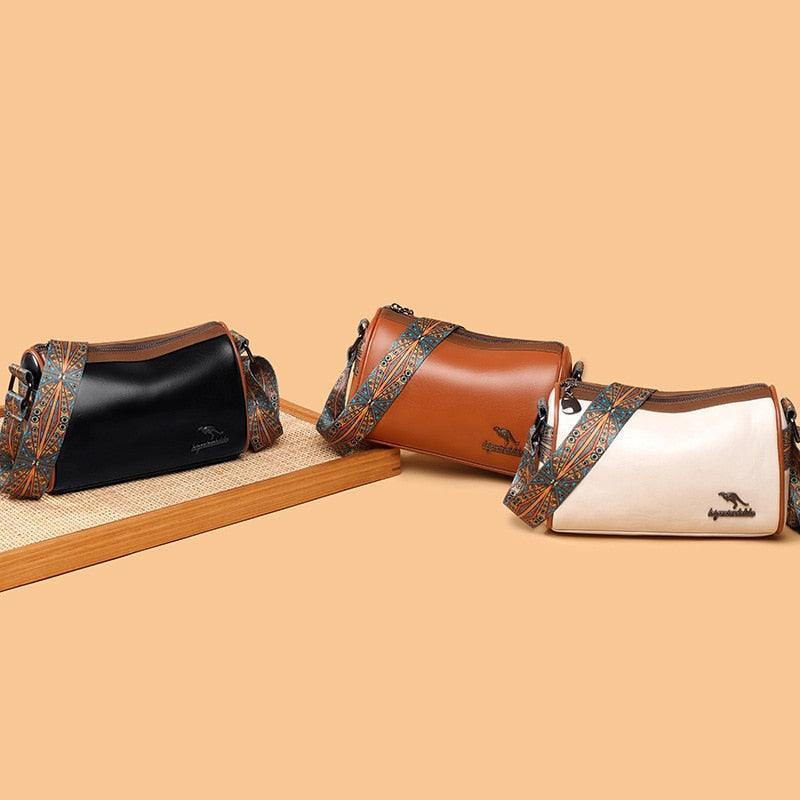 Bolsa Tiracolo em Couro PU - FashionFlex / Adicione um Toque de Glamour ao seu Visual! - ModernLar