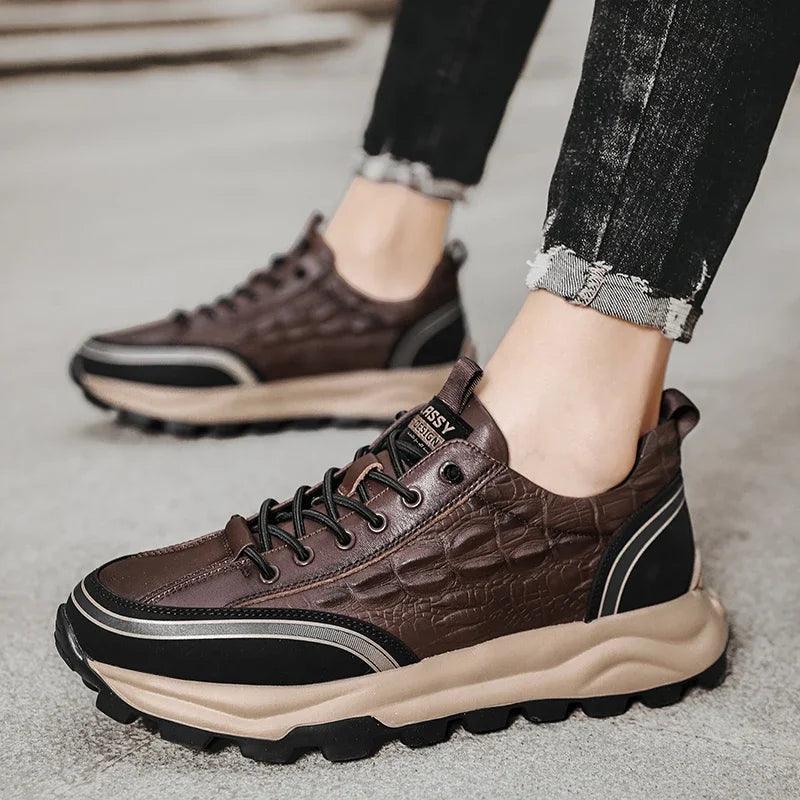 Tênis Sport Crocodille Explorer™: Design Imponente com Solado que Absorve Impacto! - ModernLar