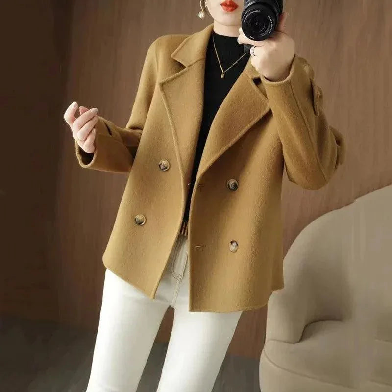 Casaco Agnès™ Tendência Paris 2024 / O mais Chique do Outono Inverno Europeu! - ModernLar