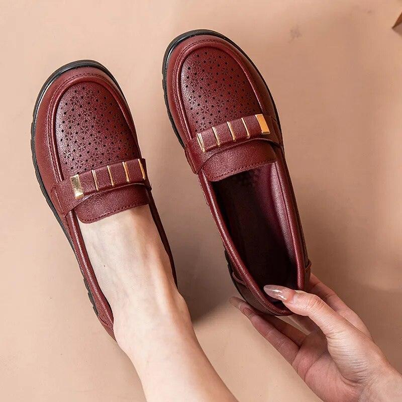 Mocassim Liza™ - Seus Pés Merecem o Toque Refinado da Sofisticação - ModernLar