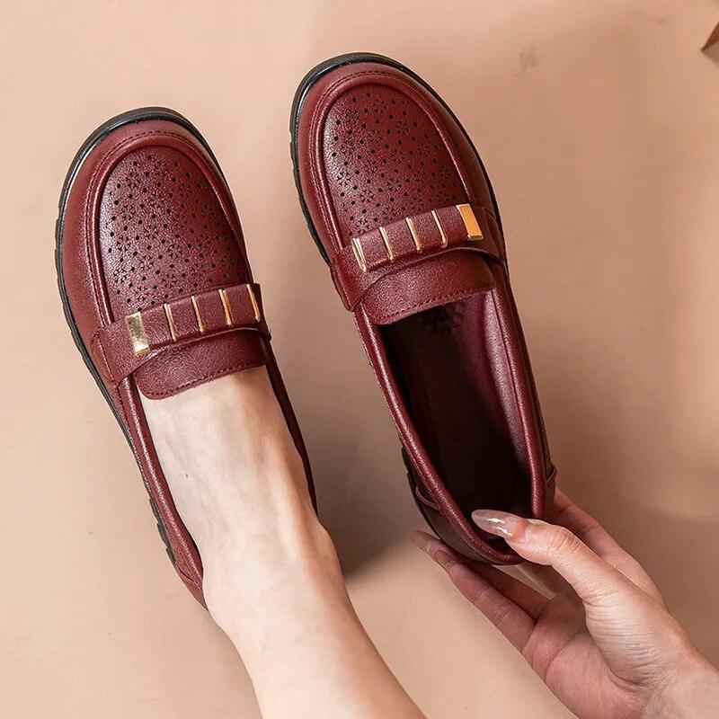 Mocassim Liza™ - Seus Pés Merecem o Toque Refinado da Sofisticação - ModernLar