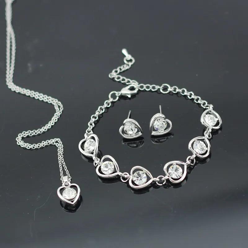 Conjunto Coração do Oceano/ A Escolha Ideal para Revelar sua Elegância e Sofisticação em Qualquer Evento! - ModernLar