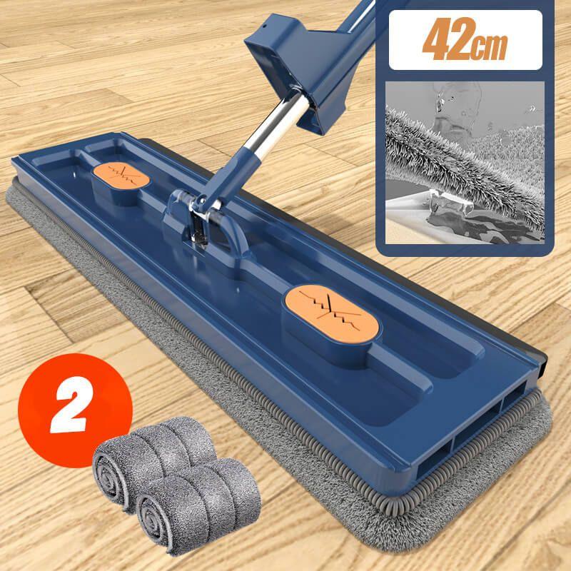 Rodo Mop em Microfibra Para Limpeza Úmida e Seca - GlideMop / Manter Seus Ambientes limpos Nunca foi Tão Facil!! - ModernLar