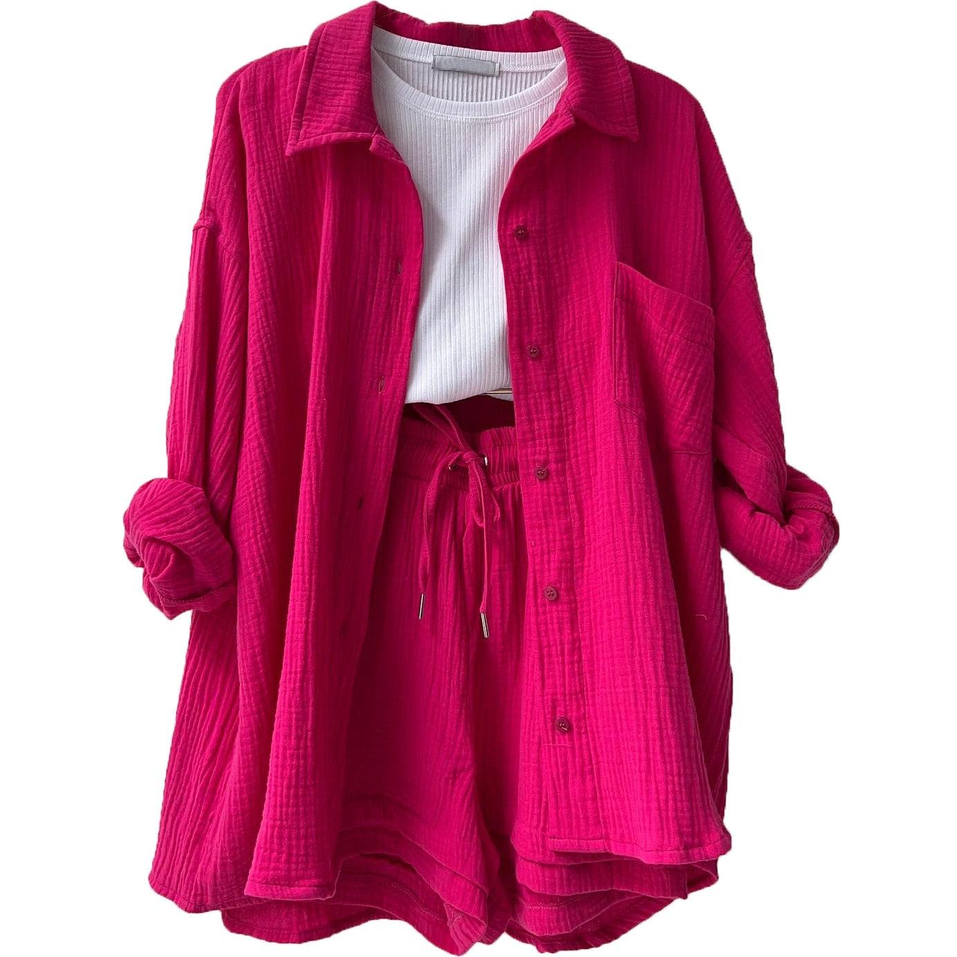Conjunto Casual Feminino 2 peças - Jennifer / Perfeito para o Verão é dias Quentes! Garantindo Estilo e Frescor! - ModernLar